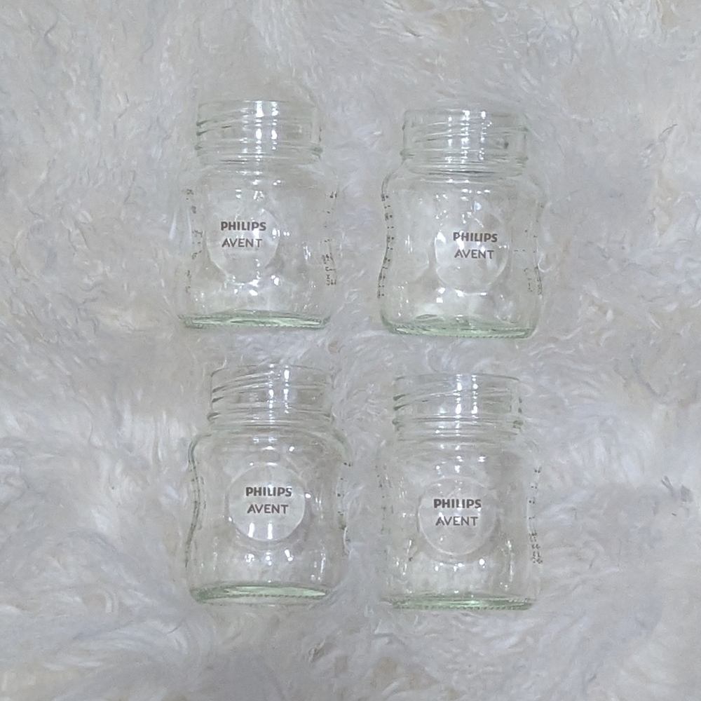 Philips Avent Glass Baby Food Storage Jars